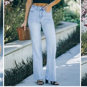 HIGH RISE 90S FLARE DENIM